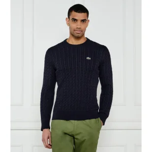 Lacoste Sweter Regular Fit - Swetry męskie - miniaturka - grafika 1