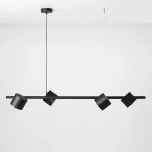 Aldex Bot 1047L zwis lampa wisząca 4x35W GU10 czarny - Lampy sufitowe - miniaturka - grafika 1