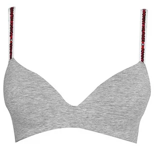 Tommy Hilfiger Lightly Lined Triangle Biustonosz Damski, Szary (Mid Grey Heather), 70D - Biustonosze - miniaturka - grafika 1