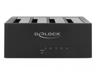 Obudowy i kieszenie na dyski twarde - DeLOCK 63930, HDD, SSD, Serial ATA, 2.5,3.5", USB 3.2 Gen 1 3.1 Gen 1 Type-B, Black, 5 Gbit/s - miniaturka - grafika 1