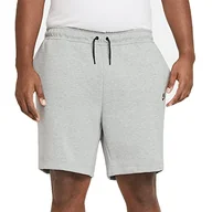 Spodenki damskie - Nike M NSW TCH FLC szorty, Dk Grey Heather/(Black), 4XL - miniaturka - grafika 1