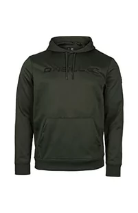 O'Neill Europe Męska bluza z kapturem Rutile Hooded Fleece Sweatshirt, Forest Night, XXL, FOREST NIGHT, XXL - Bluzy męskie - miniaturka - grafika 1