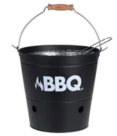 Grille - Czarny przenośny grill typu wiaderko - Kalcyx - miniaturka - grafika 1