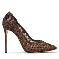 Czółenka - Szpilki Le Silla Deco Gilda 120 Stocking 2144B100R1PPSAS748 Brązowy - miniaturka - grafika 1