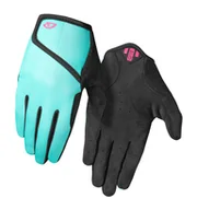 Rękawiczki rowerowe - Rękawiczki juniorskie GIRO DND JR II długi palec screaming teal neon błękitny - miniaturka - grafika 1
