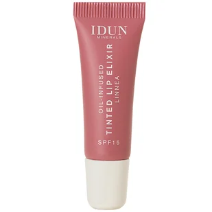 IDUN Minerals Oil-Infused Tinted Lip Elixir Linnea Cherry Rose - Błyszczyki do ust - miniaturka - grafika 1