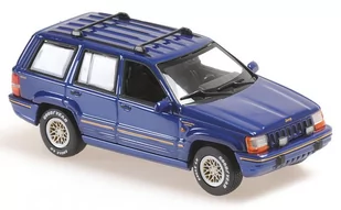 Minichamps Jeep Grand Cherokee 1995 Dark Blue  1:43 940149660 - Samochody i pojazdy dla dzieci - miniaturka - grafika 1