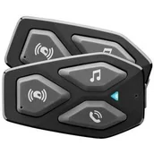 Zestawy głośnomówiące - Zestaw głośnomówiący Interphone U-COM3, pro uzavřené a otevřené přilby, 2 ks (INTERPHOUCOM3TP) - miniaturka - grafika 1