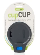 Kuchnia turystyczne i akcesoria - Kubek turystyczny Humangear cupCup - charcoal / blue - miniaturka - grafika 1