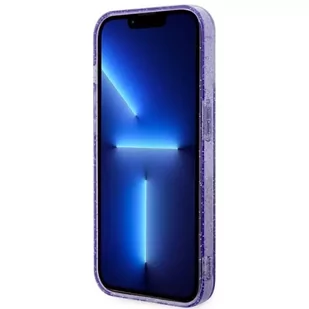 Guess GUHMP14XHCMCGU do Apple iPhone 14 Pro Max 6,7" purpurowy/purple hardcase Glitter Gold MagSafe - Etui i futerały do telefonów - miniaturka - grafika 5