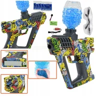 Zabawki militarne - UNIKAT AUTOMAT KARABIN PISTOLET NA KULKI ŻELOWE 1103-2 - miniaturka - grafika 1