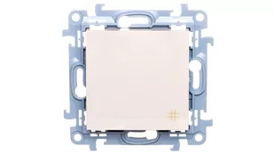 LEDart krzyżowy kremowy CW7.01/41 Kontakt Simon10 - Wyłączniki światła i elektryczne - miniaturka - grafika 1