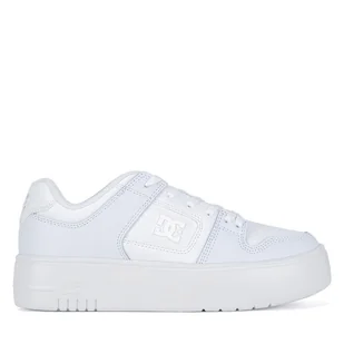 Sneakersy DC MANTECA 4 PLATFORM ADJS100156-WW0 Biały - Sneakersy damskie - miniaturka - grafika 1