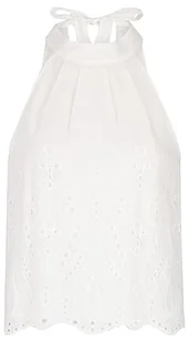 Morgan damski top OCHOU Ecru T42, Off White, 40 - Koszulki i topy damskie - miniaturka - grafika 1