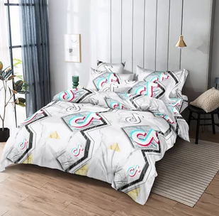 Pościel 160 x 200 3cz Satynowa Maria 2244 - Pościel - miniaturka - grafika 3