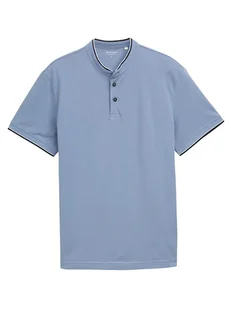 Tom Tailor Koszulka polo w kolorze niebieskim - Koszulki męskie - miniaturka - grafika 1