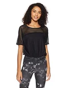 Koszulki i topy damskie - Puma Damski wybuchowy top z siatki, damski, wybuchowy top z siatki, puma czarny, XL - miniaturka - grafika 1