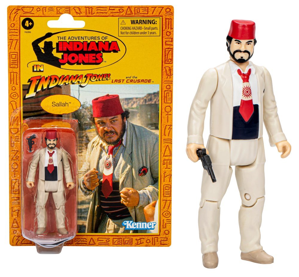 Indiana Jones 3 - Sallah - Figurka Retro Colection 10Cm