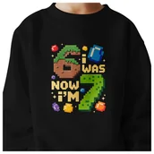 Bluzy dla dziewczynek - BLUZA DZIECIĘCA 67 SIX SEVEN VIRAL DLA CHŁOPCA DZIEWCZYNKI 122-128 - miniaturka - grafika 1