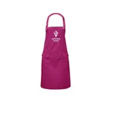Fartuchy fryzjerskie - Victoria Vynn Fartuch Kosmetyczny Fuksja - miniaturka - grafika 1
