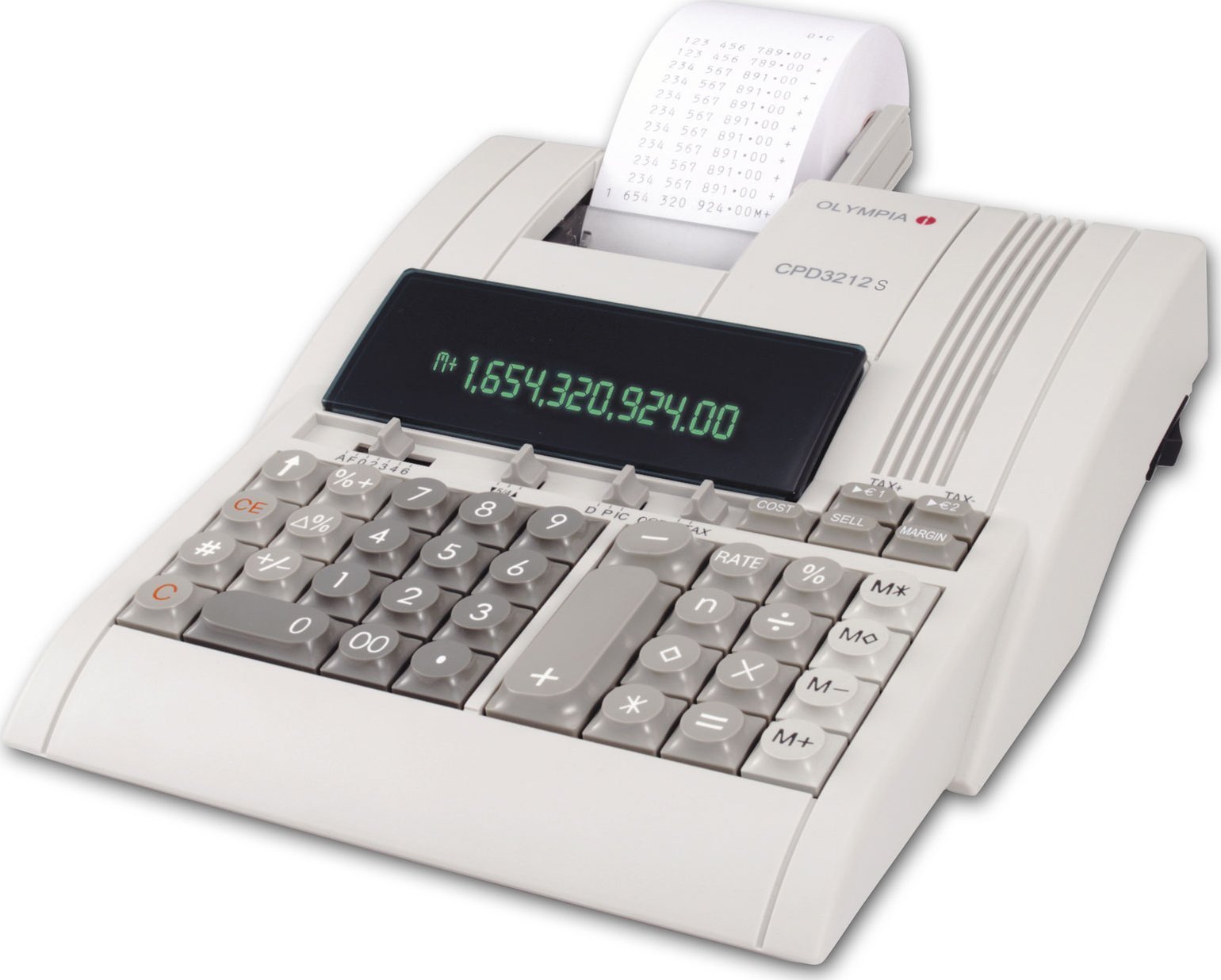Olympia Tischrechner CPD 3212T mit Drucker 946776005