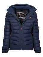 Kurtki damskie - Geographical Norway Kurtka przejściowa "Aurelien" w kolorze granatowym - miniaturka - grafika 1