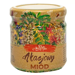 AROMATYCZNY Miód akacjowy 250g Mr. PolBee - Miód - miniaturka - grafika 1