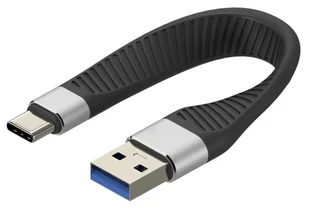 Techly Kabel USB 3.0 USB-A na USB-C 3.2 Gen2 15W M/M 12cm FPC - Kable USB - miniaturka - grafika 1