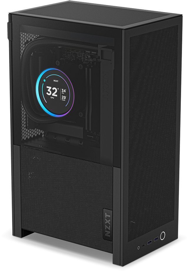 Obudowa Nzxt H2 Flow Small Form Factor SFF Czarny CI-H21FB-01