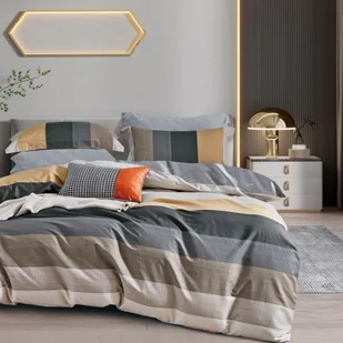 Cotton World Pościel bawełniana 180x200 3cz QMC323274 - Pościel - miniaturka - grafika 1