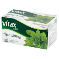 Herbata - Vitax HERBATA ZIOŁA MIĘTA STRONG 20 szt. - miniaturka - grafika 1