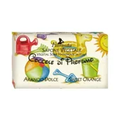 Kosmetyki kąpielowe dla dzieci - Florinda Naturalne mydło roślinne w kostce dla dzieci Słodka Pomarańcza 100 g - miniaturka - grafika 1