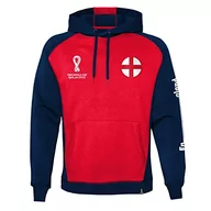 Bluzy męskie - FIFA Męska bluza z kapturem Official World Cup 2022, męska, Anglia, rozmiar XL (DE), czerwona, XXL, czerwony, XXL - miniaturka - grafika 1