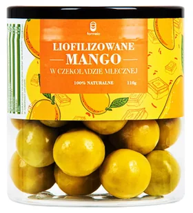 FORMELO LIOFILIZOWANE MANGO W CZEKOLADZIE MLECZNEJ 110G POJEMNIK - Desery dla dzieci - miniaturka - grafika 1