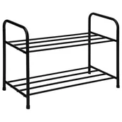 Szafki na buty - Półka na buty GOCKOWIAK Nori Czarny - miniaturka - grafika 1