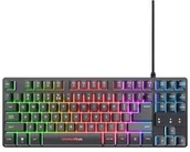 Klawiatury - Trust GTX 833 Thado TKL czarna Trust 25886 - miniaturka - grafika 1