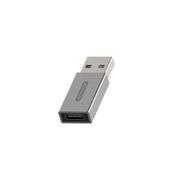 Adaptery i przejściówki - Sitecom Adapter USB-A USB-C CN-397 Szary - miniaturka - grafika 1