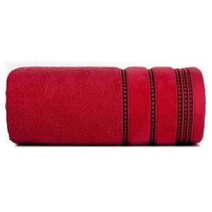 Eurofirany B.B. CHOCZYŃSCY SPÓŁKA JAWNA Ręcznik 70 x 140 Amanda 07 500GSM Czerwony 1227070 - Ręczniki - miniaturka - grafika 1