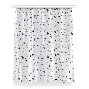 Gotowa zasłona z nadrukiem 150x200 Rysowane kółka, Fabricsy - Zasłony - miniaturka - grafika 1