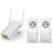 Wzmacniacze sygnału wifi - Transmiter sieciowy Strong Powerline WF 600 TRI FR, 3ks (PLWF600TRIFR) Biały - miniaturka - grafika 1