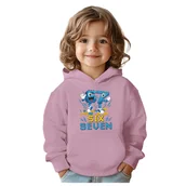 Bluzy dla dziewczynek - BLUZA DZIECIĘCA Z KAPTUREM 67 SIX SEVEN KLOCKI VIRAL 146-152 PREZENT - miniaturka - grafika 1