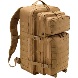 Plecak Wojskowy BRANDIT Taktyczny US Cooper XL Camel 65L - Odzież taktyczna i umundurowanie - miniaturka - grafika 1