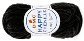 Pasmanteria - WŁÓCZKA HAPPY CHENILLE DMC kol. 22 czarny - miniaturka - grafika 1