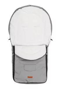 Sensillo Śpiworek do wózka Classic Polar (light grey) SILLO-804 - Śpiworki dla dzieci - miniaturka - grafika 1