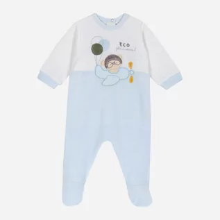 Pajacyki dla niemowląt - Człowieczy Chicco 09002037000000-021 80 cm Niebieski (8054707850613) - grafika 1
