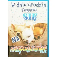 Kartki okolicznościowe i zaproszenia - marka niezdefiniowana Kartka okolicznościowa Urodziny TS92 - Trend - miniaturka - grafika 1