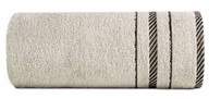 Ręczniki - Ręcznik 70 x 140 Kąpielowy Bawełna Koral 02 Beż - miniaturka - grafika 1