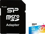 Karty pamięci - Karta Silicon Power Colorful Elite MicroSDHC 32 GB Class 10 UHS-I SP032GBSTHBU1V20SP - miniaturka - grafika 1