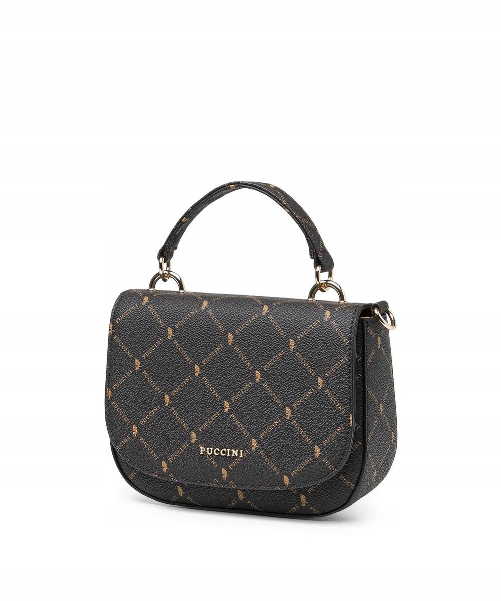 Torebka Damska Listonoszka Na Ramię Crossbody PUCCINI Brązowa BLXP0052M-2