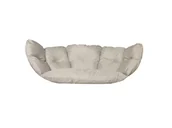 Pokrowce na meble ogrodowe - Duża Poducha Na Dwuosobowy Fotel Wiszący, Kremowy Swingpod Xl Poducha - miniaturka - grafika 1